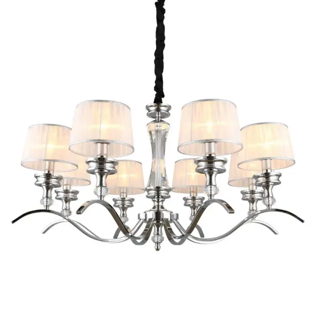 Люстра Omnilux OML-88403-08 AROSIO — хром
