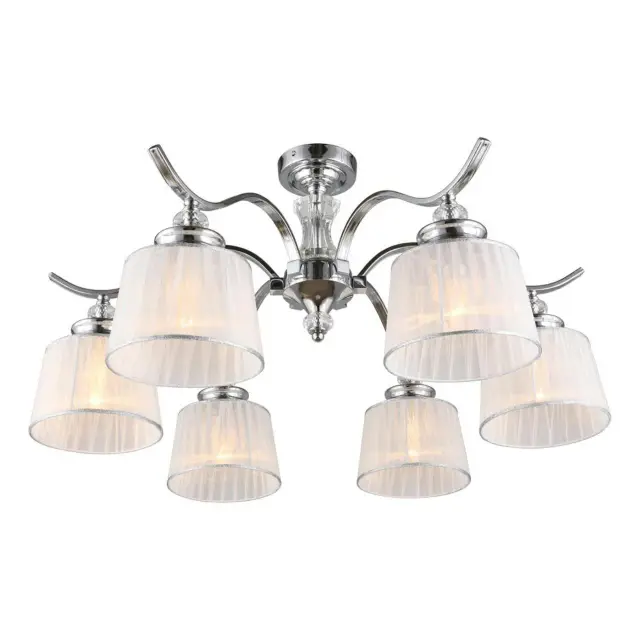 Люстра Omnilux OML-88407-06 AROSIO — хром