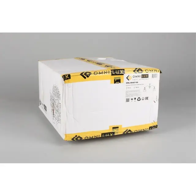 Люстра Omnilux OML-88407-06 AROSIO — хром, ракурс 10