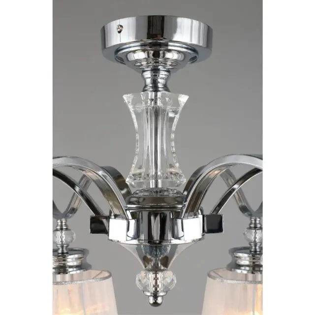 Люстра Omnilux OML-88407-06 AROSIO — хром, ракурс 8