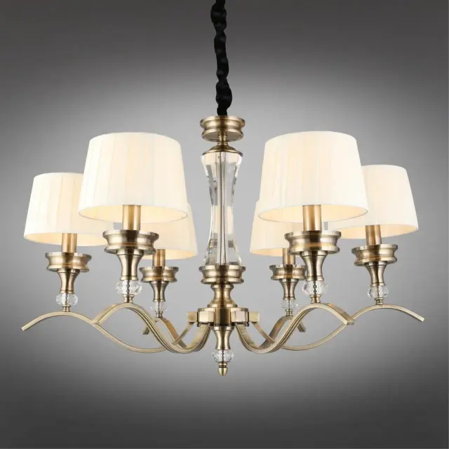 Люстра Omnilux OML-88413-06 AROSIO — бронза, ракурс 2