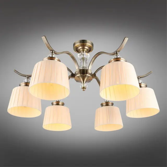 Люстра Omnilux OML-88417-06 AROSIO — бронза, ракурс 2