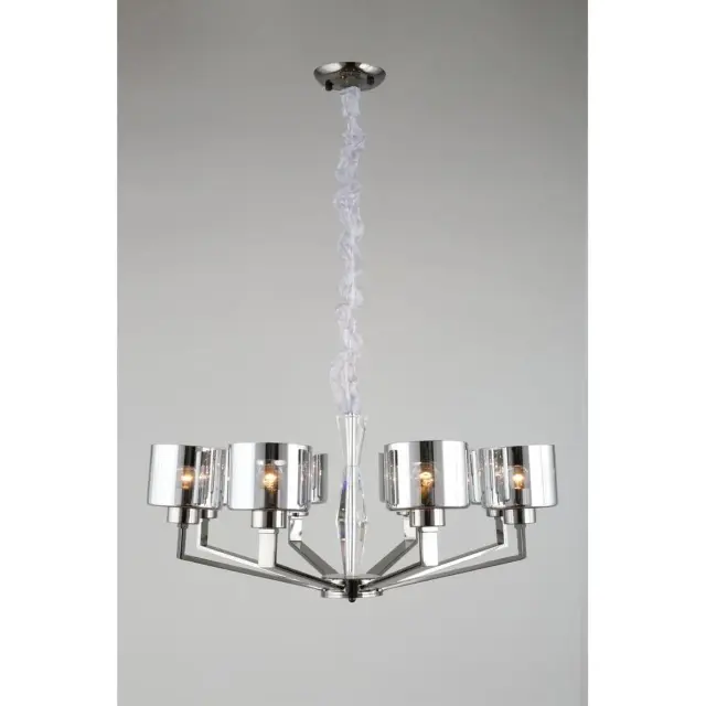 Люстра Omnilux OML-88903-08 LIZZANO — хром, ракурс 3