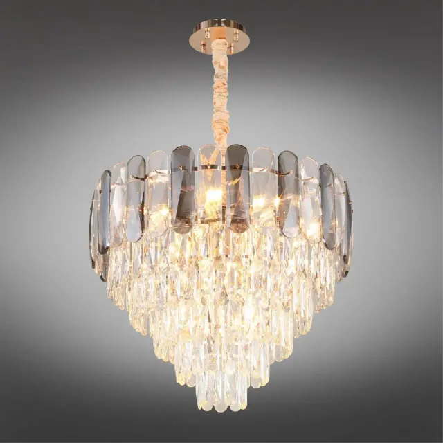 Люстра Omnilux OML-89703-12 LARIO — золотой, ракурс 2