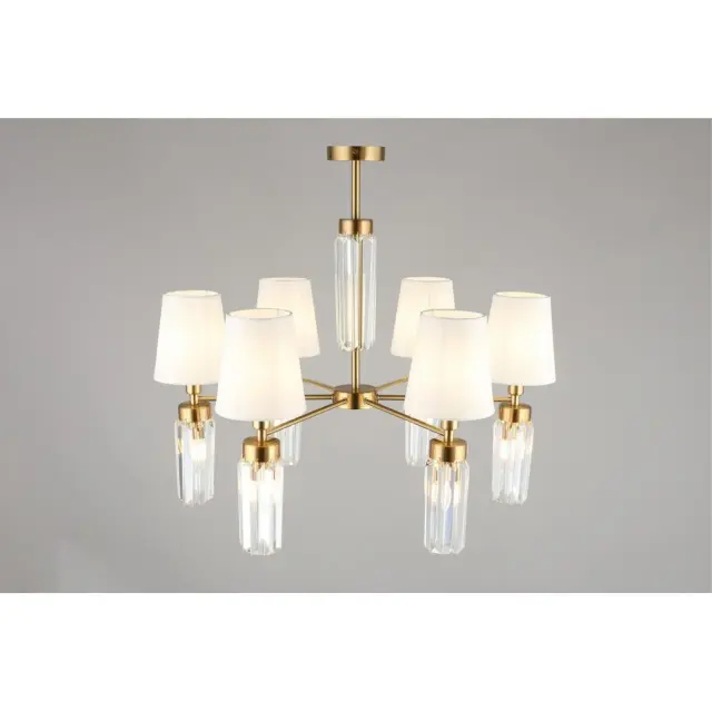 Люстра Omnilux OML-89807-12 PRAT — бронза, ракурс 4