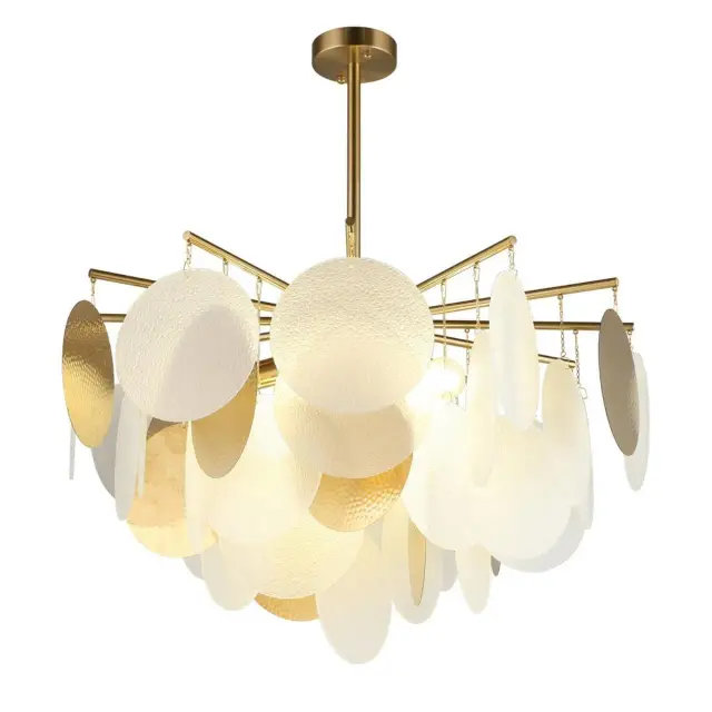 Люстра Omnilux OML-89907-06 PLELO — бронза