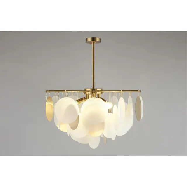 Люстра Omnilux OML-89907-06 PLELO — бронза, ракурс 3