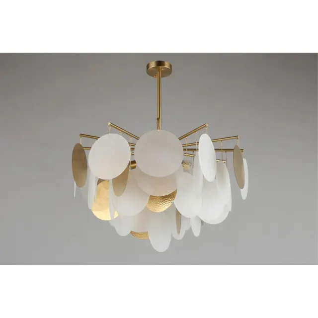 Люстра Omnilux OML-89907-06 PLELO — бронза, ракурс 4