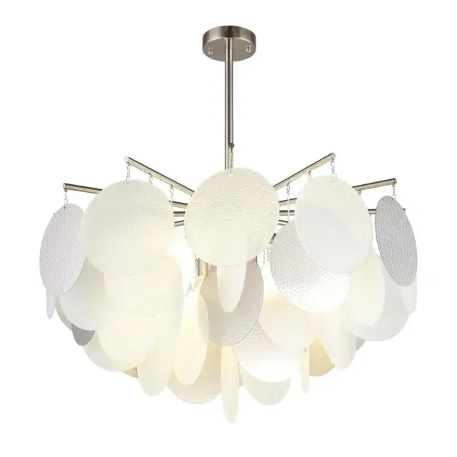 Люстра Omnilux OML-89917-06 PLELO — никель