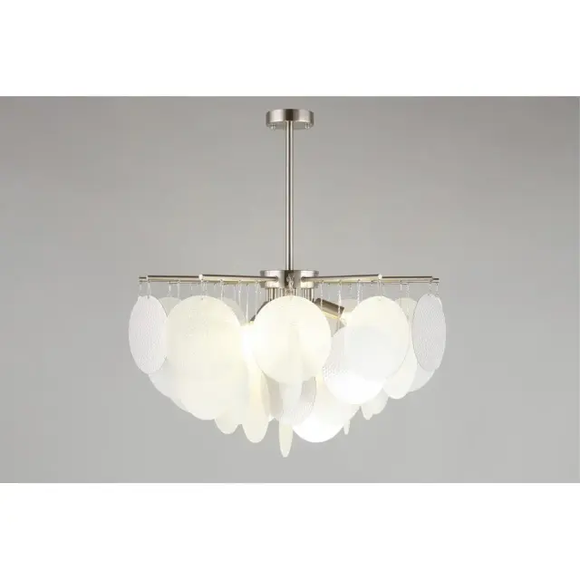 Люстра Omnilux OML-89917-06 PLELO — никель, ракурс 3