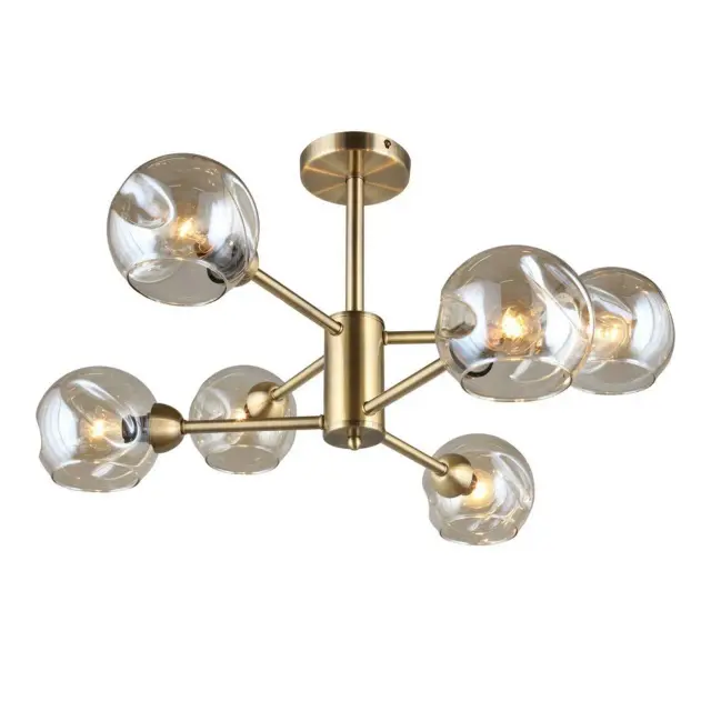 Люстра Omnilux OML-93307-06 OSTELLATO — бронза