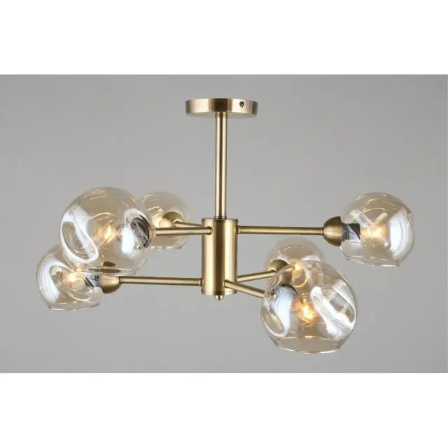 Люстра Omnilux OML-93307-06 OSTELLATO — бронза, ракурс 5