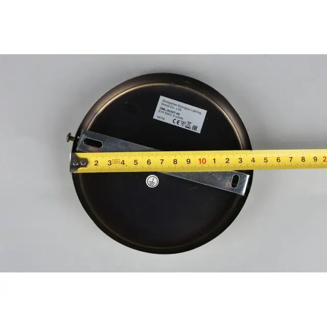 Люстра Omnilux OML-93307-08 OSTELLATO — бронза, ракурс 3