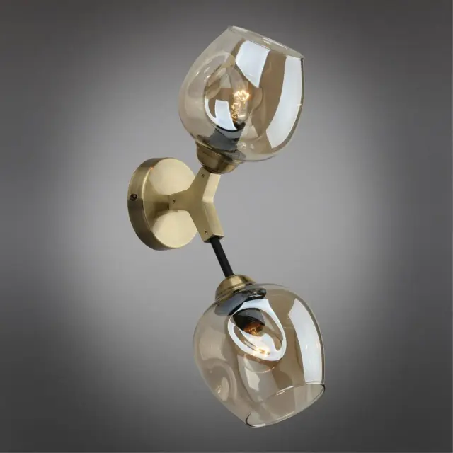 Бра Omnilux OML-93401-02 POZZALLO — золотой, ракурс 2