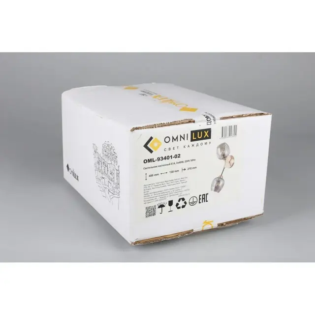 Бра Omnilux OML-93401-02 POZZALLO — золотой, ракурс 4