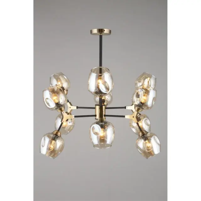 Люстра Omnilux OML-93407-12 POZZALLO — золотой, ракурс 4