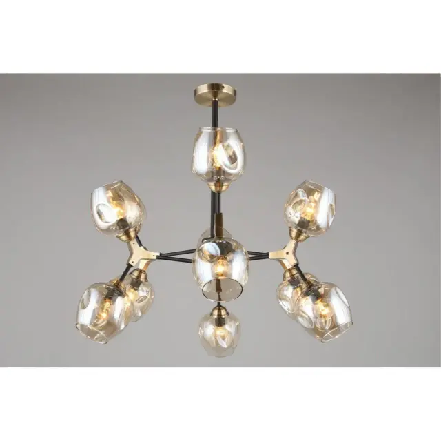 Люстра Omnilux OML-93407-12 POZZALLO — золотой, ракурс 5