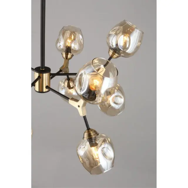 Люстра Omnilux OML-93407-12 POZZALLO — золотой, ракурс 6
