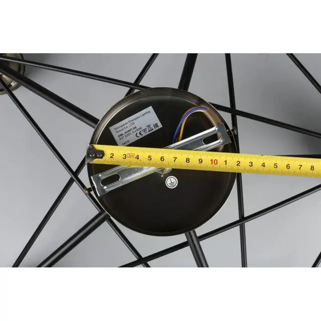 Люстра Omnilux OML-93507-05 TUENNO — черный, ракурс 6