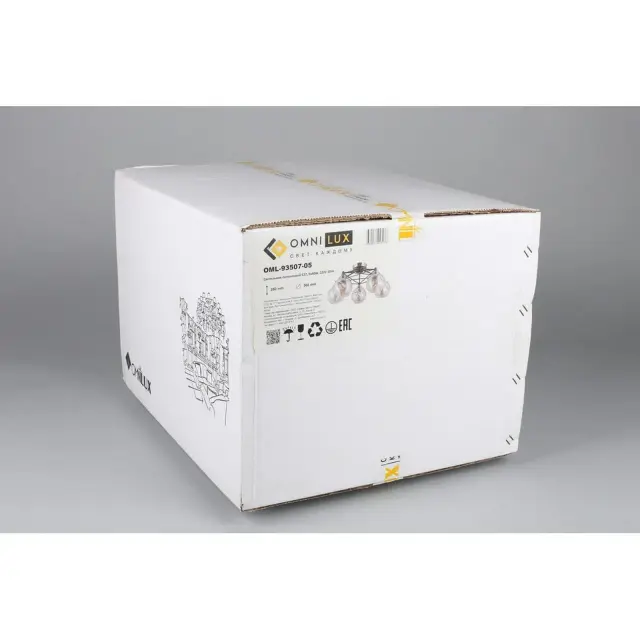 Люстра Omnilux OML-93507-05 TUENNO — черный, ракурс 7