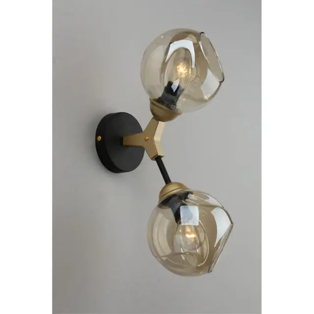 Бра Omnilux OML-93601-02 SANDRIGO — черный, ракурс 3