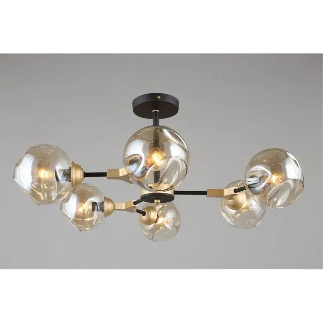 Люстра Omnilux OML-93607-06 SANDRIGO — черный, ракурс 3