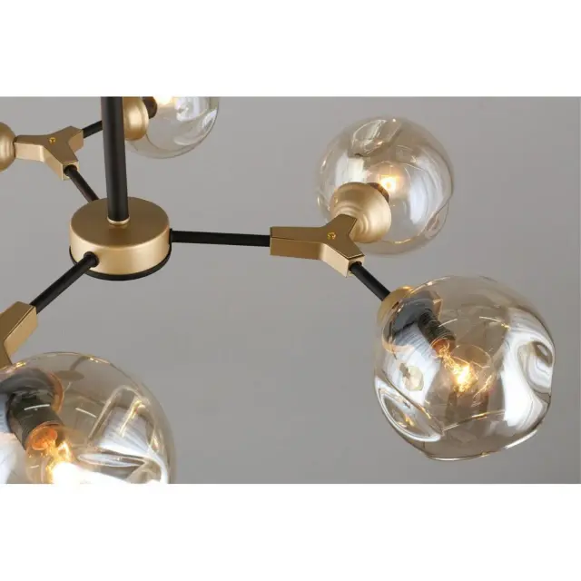 Люстра Omnilux OML-93607-06 SANDRIGO — черный, ракурс 4