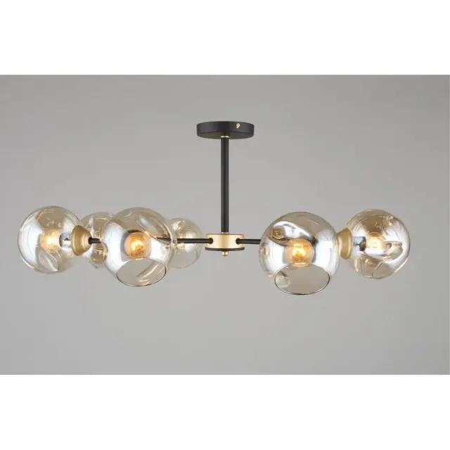 Люстра Omnilux OML-93607-08 SANDRIGO — черный, ракурс 3