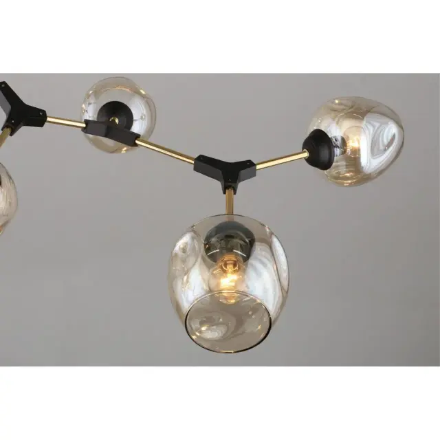 Люстра Omnilux OML-93707-08 SAVELLETRI — черный, ракурс 4