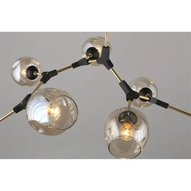 Люстра Omnilux OML-93707-08 SAVELLETRI — черный, ракурс 6
