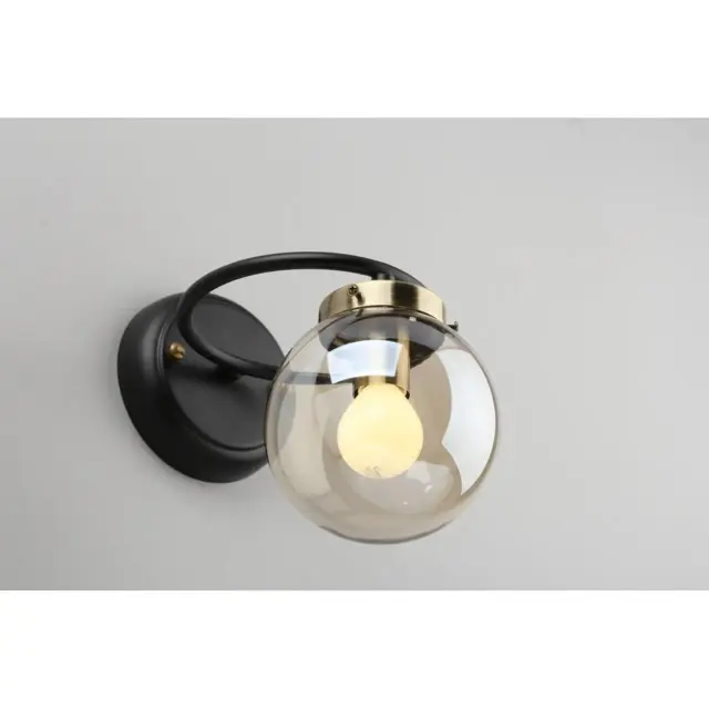Бра Omnilux OML-94001-01 SORRENTO — черный, ракурс 4