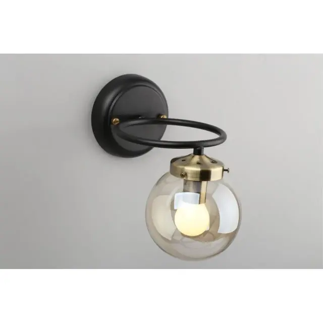 Бра Omnilux OML-94001-01 SORRENTO — черный, ракурс 5