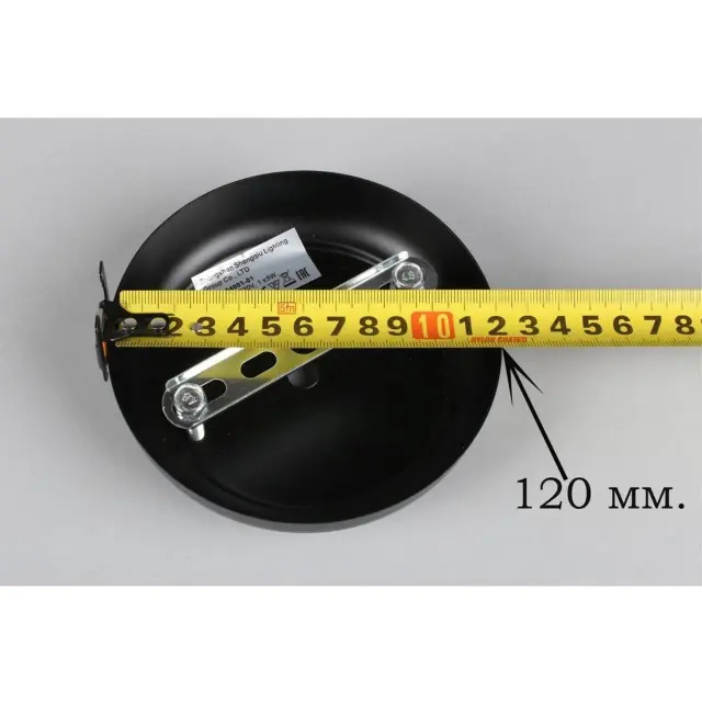 Бра Omnilux OML-94001-01 SORRENTO — черный, ракурс 6