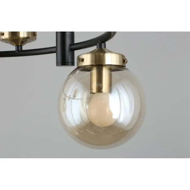 Светильник Omnilux OML-94003-06 SORRENTO — черный, ракурс 8