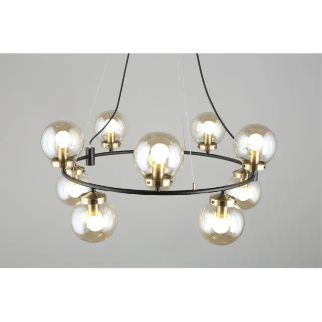 Светильник Omnilux OML-94003-10 SORRENTO — черный, ракурс 7