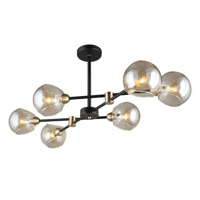 Люстра Omnilux OML-94207-06 FASANO — черный