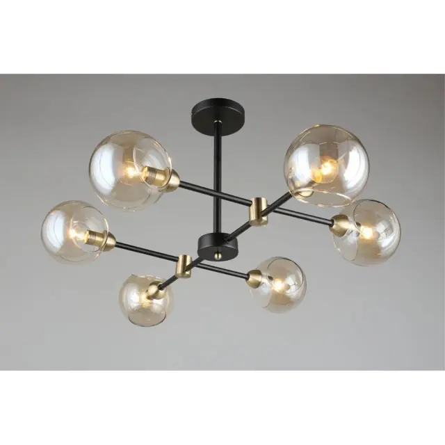 Люстра Omnilux OML-94207-06 FASANO — черный, ракурс 12