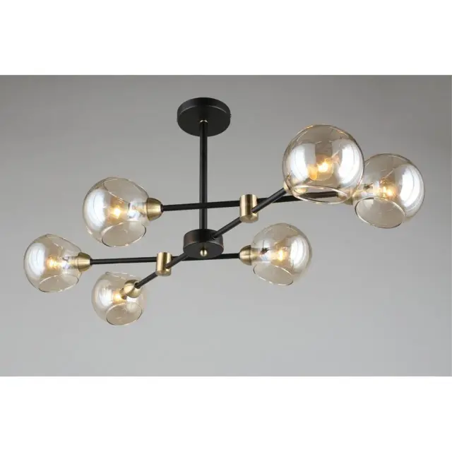 Люстра Omnilux OML-94207-06 FASANO — черный, ракурс 5