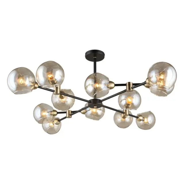 Люстра Omnilux OML-94207-12 FASANO — черный