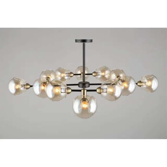 Люстра Omnilux OML-94207-12 FASANO — черный, ракурс 10