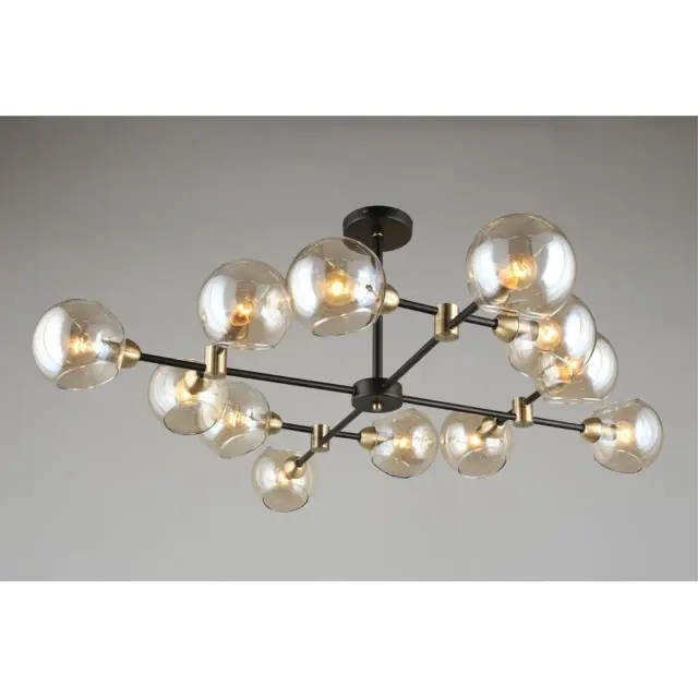 Люстра Omnilux OML-94207-12 FASANO — черный, ракурс 11