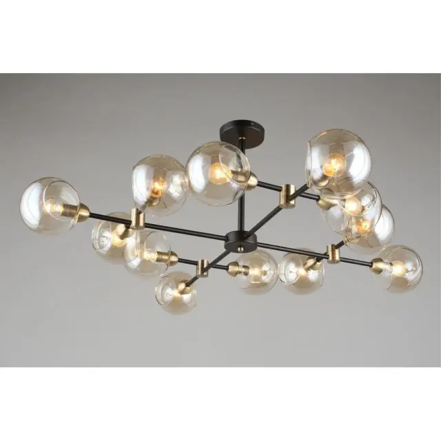 Люстра Omnilux OML-94207-12 FASANO — черный, ракурс 12