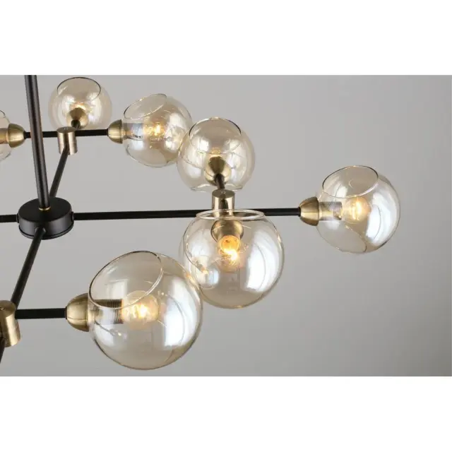 Люстра Omnilux OML-94207-12 FASANO — черный, ракурс 13