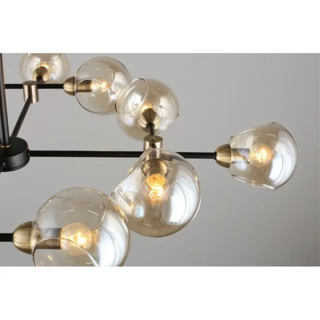 Люстра Omnilux OML-94207-12 FASANO — черный, ракурс 14