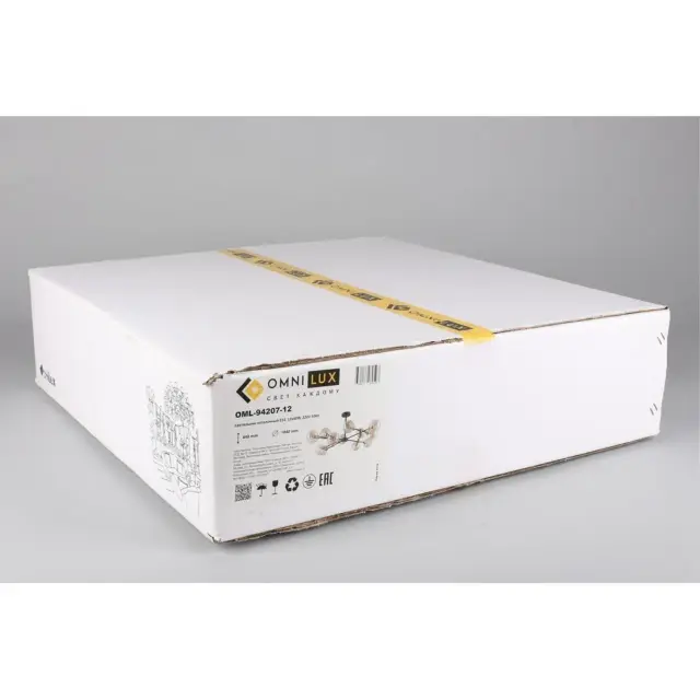 Люстра Omnilux OML-94207-12 FASANO — черный, ракурс 18