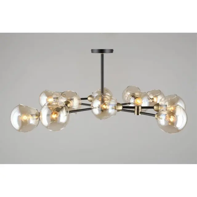 Люстра Omnilux OML-94207-12 FASANO — черный, ракурс 6