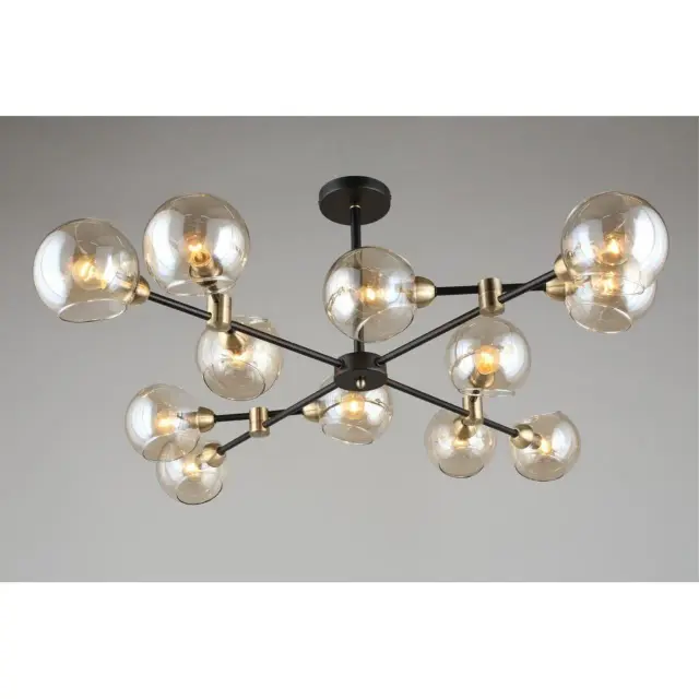 Люстра Omnilux OML-94207-12 FASANO — черный, ракурс 7