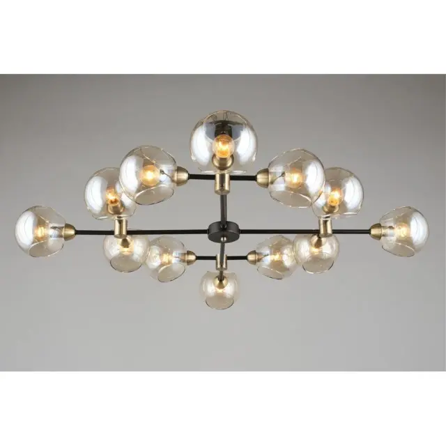 Люстра Omnilux OML-94207-12 FASANO — черный, ракурс 9