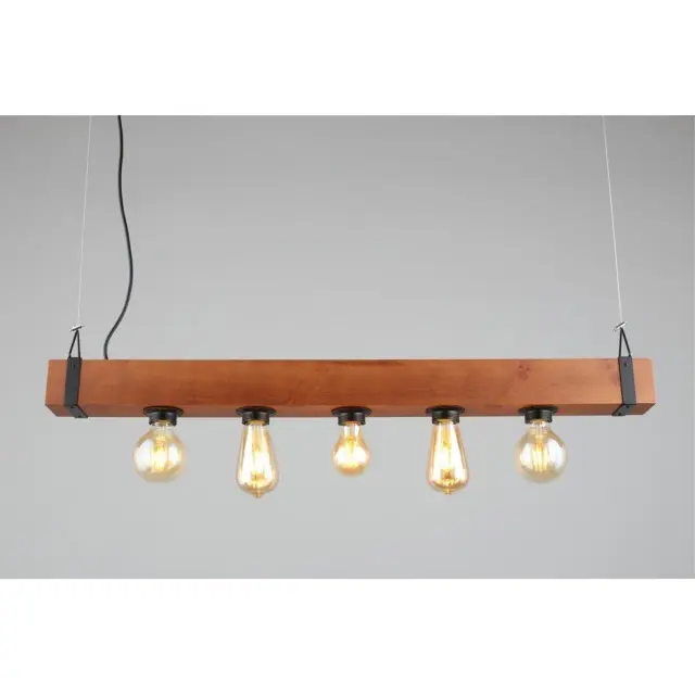 Светильник Omnilux OML-94603-05 CASTELLUZZO — коричневый, ракурс 4