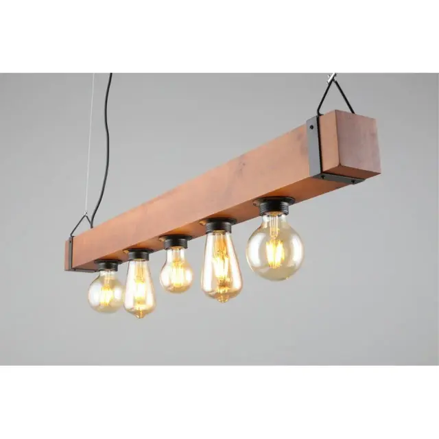 Светильник Omnilux OML-94603-05 CASTELLUZZO — коричневый, ракурс 6